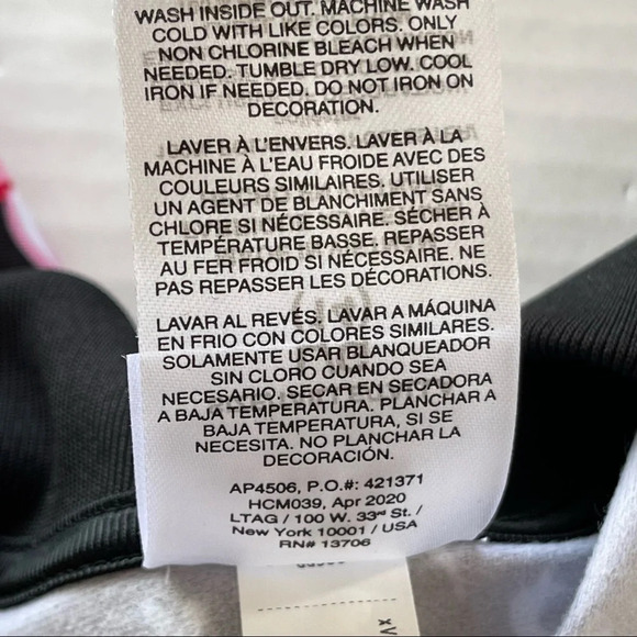 Adidas Girls Black Pink Floral Bomber Jacket - Picture 12 of 13